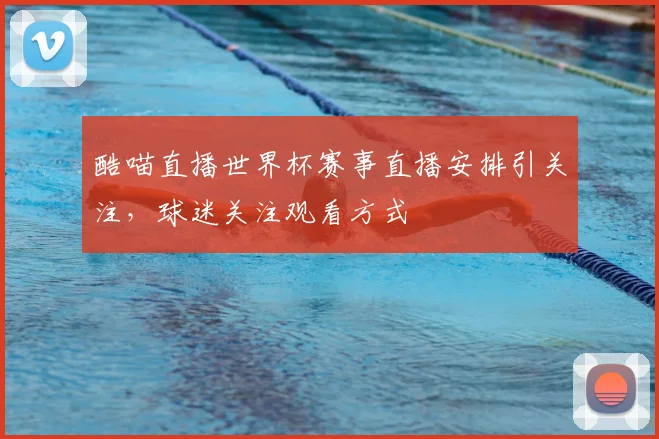 酷喵直播世界杯赛事直播安排引关注,球迷关注观看方式
